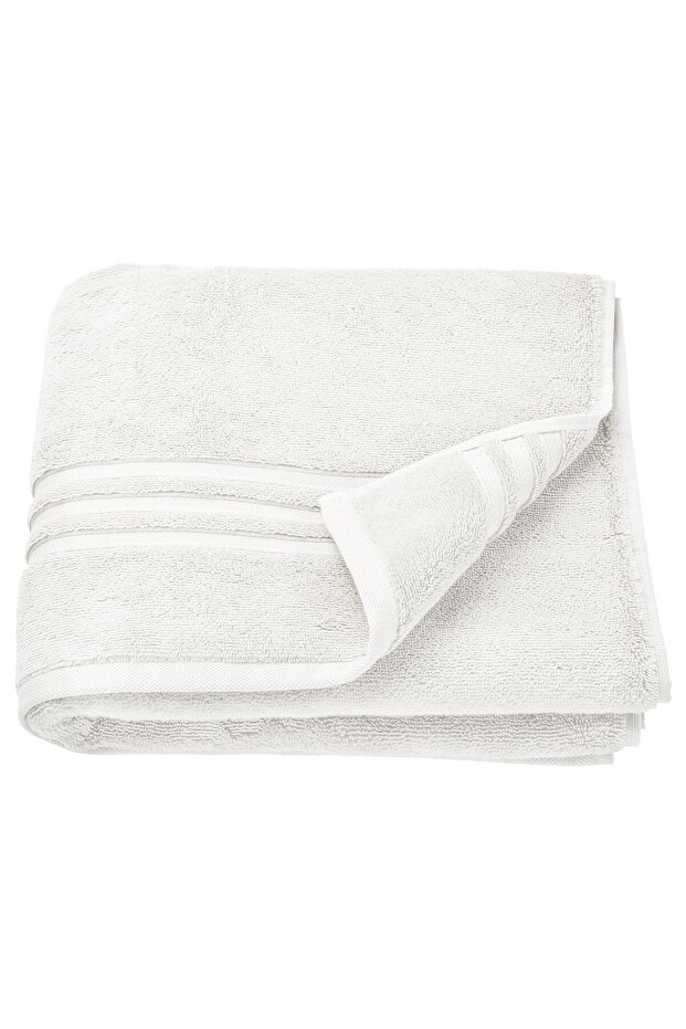 BROKGLIM Bath towel, white, 70 x 140 cm