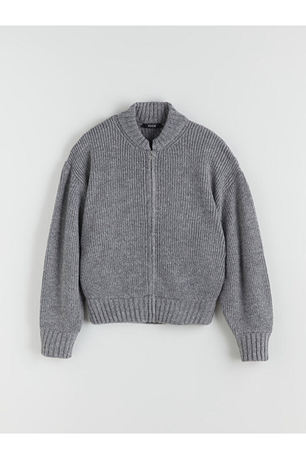 Kolej Yaka Kadın Triko Hırka - 5