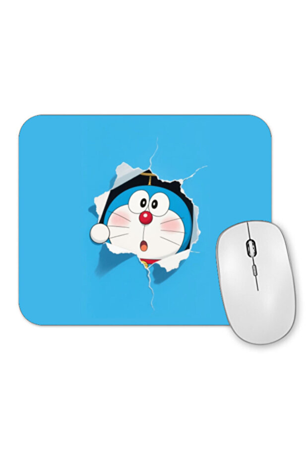 Doraemon Anime Temalı Mouse Pad - 1