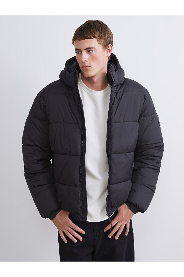 Ozmarka New Season Standard Fit Hooded Men's Puffer Jacket
