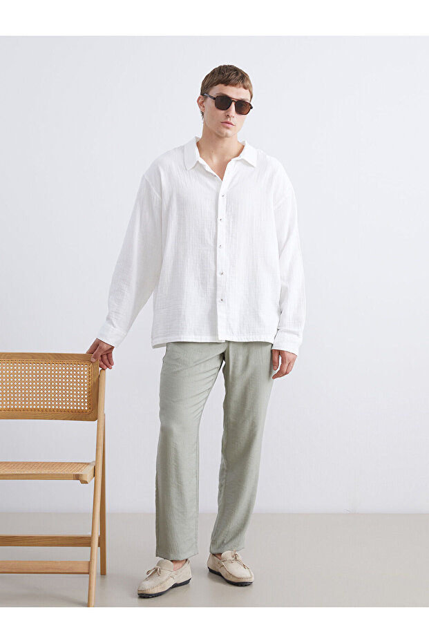 Ozmarka New Season Standard Fit Men's Trousers
