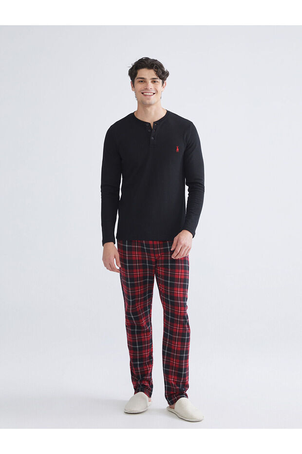 Standart Kalıp Erkek Pijama - 1