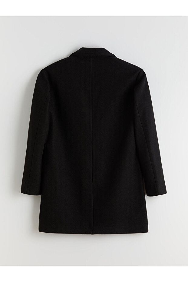 Cey Yeni Sezon Standart Kalıp Erkek Kaşe Kaban - 7