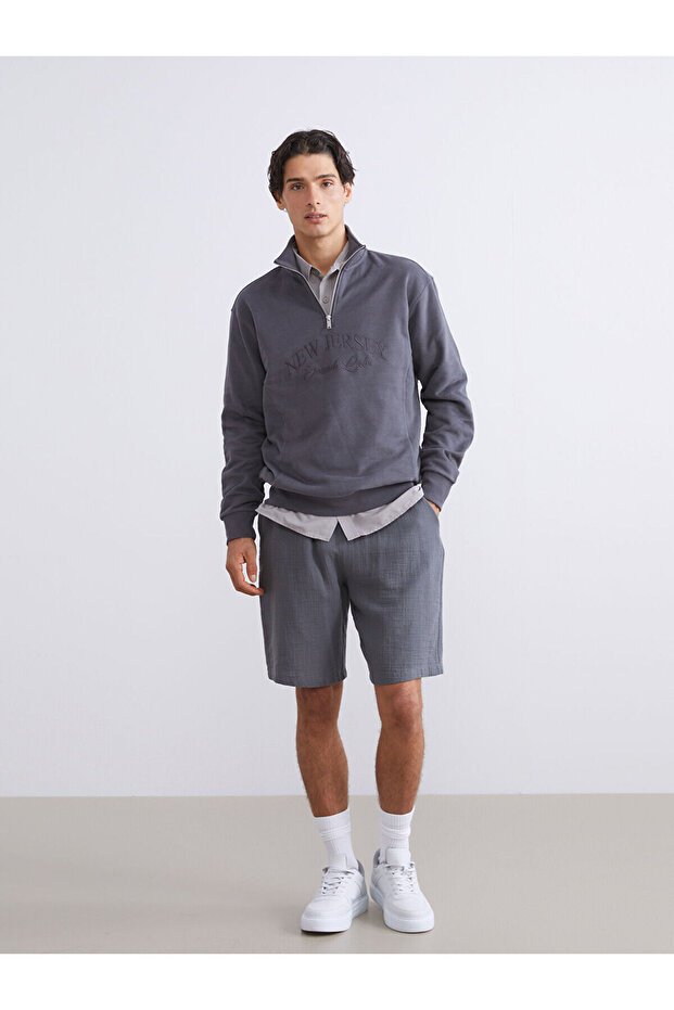 Xside Comfortable Fit Muslin Men's Shorts