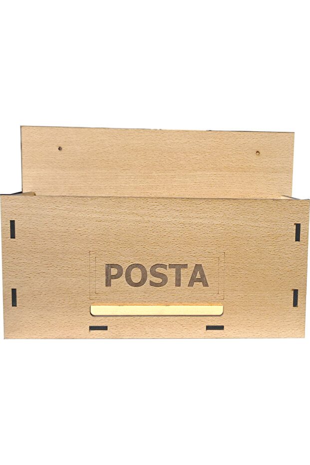 Apartman Ortak Fatura & Posta Kutusu Ahşap - 5 mm Kalın - 3