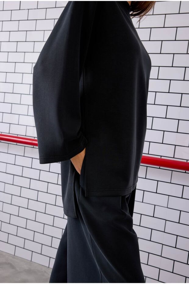 Modal Basic Sweat Siyah - 3