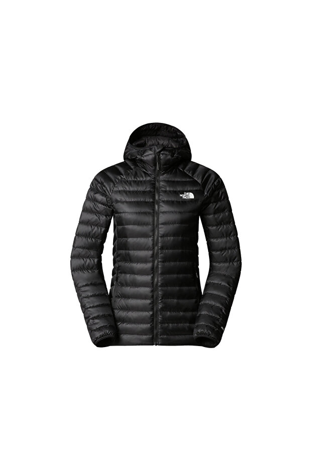 W Bettaforca Lt down Hooded Jacket Women's Outdoor Coat (800 Fill Power Goose down) Nf0A8E0Jkx71 Black