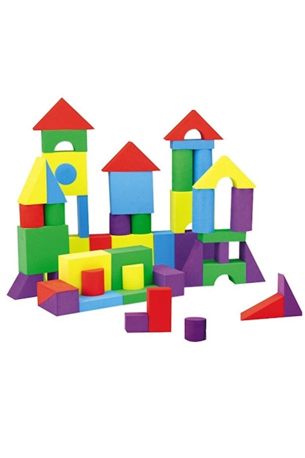 Set Blocuri de Constructie din Spuma EVA, OPTIM SOLUTION, 29 Piese, pentru Copii, Dezvolta Creativit - 1