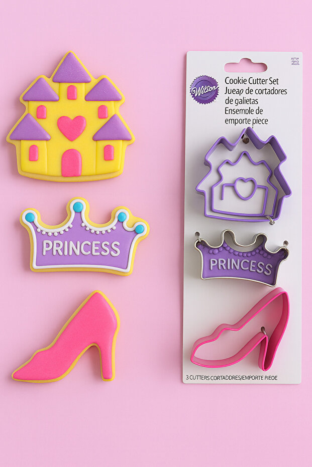 Cookie Mold Ice Cream Themed Set of 3 Cutters