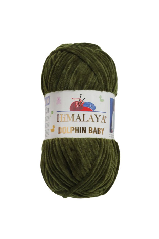 Dolphin Baby Hand Knitting Yarn 100 Gr 120 Mt Velvet Plush Baby Knitting Yarn 80361