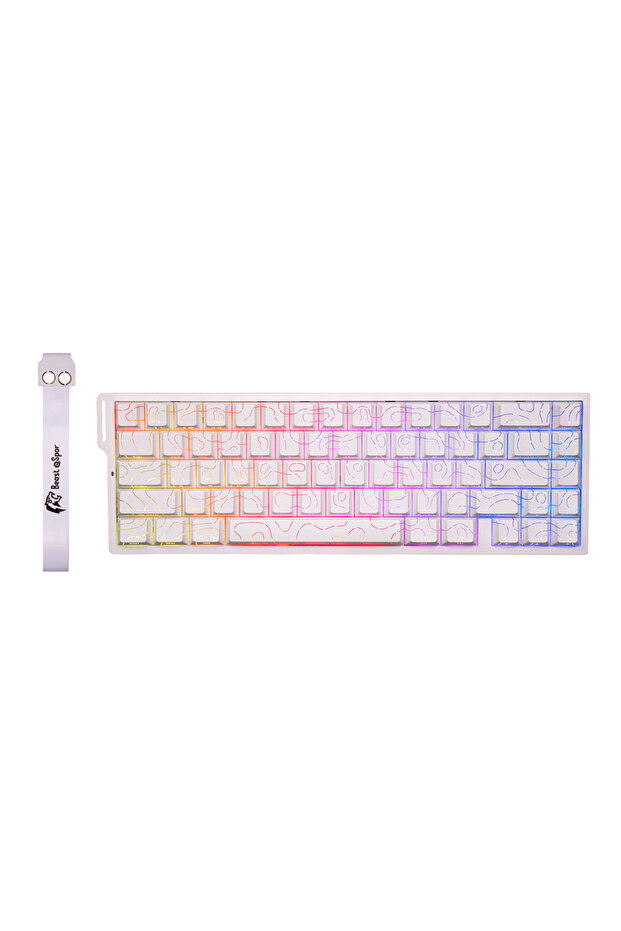 Beast eSpor Beast R68 HE Pro Kablosuz 8k Hz Manyetik Switch Klavye