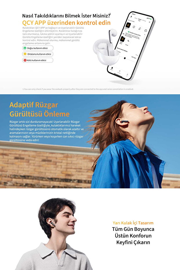 Ht10 Ailybuds Pro Plus Adaptif Anc Hi-res Ldac Aı 6 Mikrofon Bluetooth 5.3 Kablosuz Kulaklık Siyah - 6