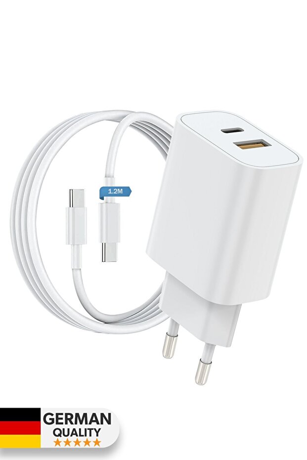 Woyax By Deji Samsung Xiaomi Oppo Huawei Uyumlu 20w Pd Type-c Çoklu Hızlı Şarj Aleti Ve Usb Çıkış & Kablo