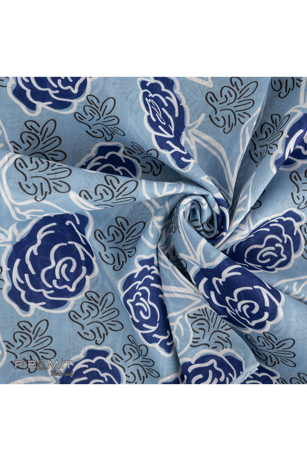 Eșarfă cu model natural - 2