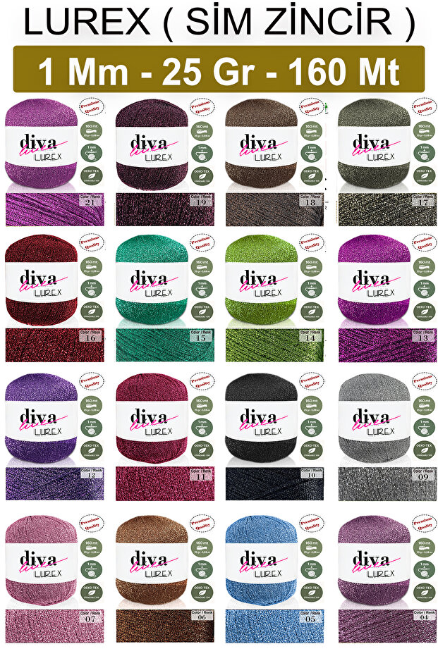 Diva Lurex 15 Zümrüt - 2
