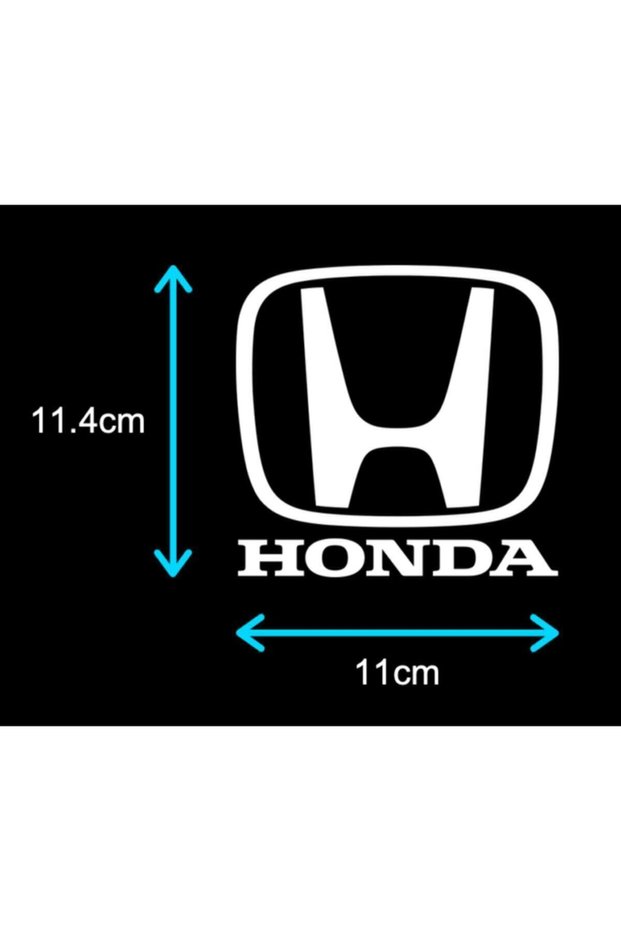 For Honda new compatible Accessory Auto special new sticker White 11 Cm