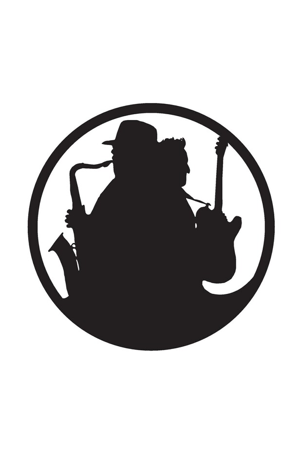 Jazz Music Model 2 Auto Custom New Sticker 30 X 30 cm