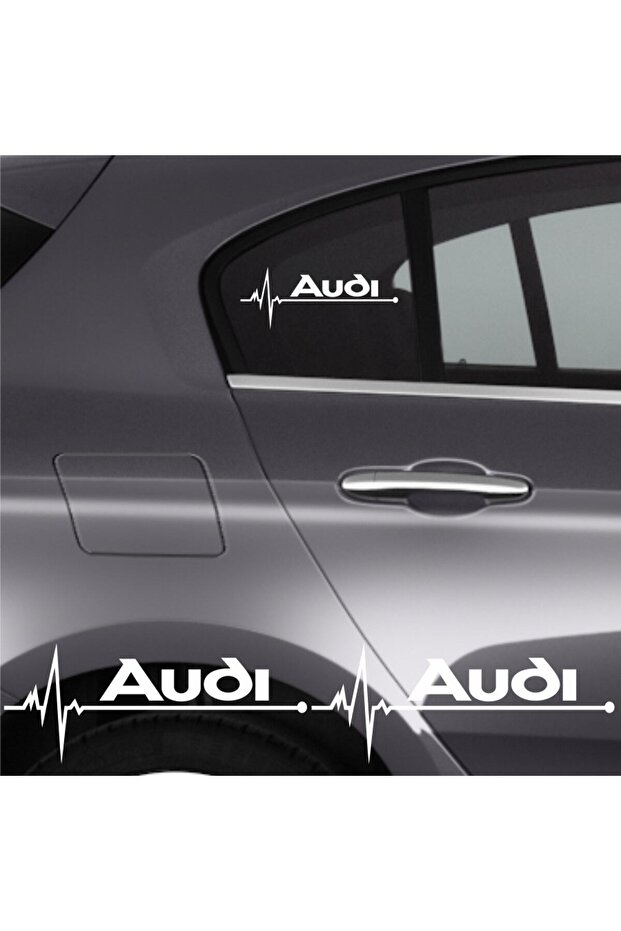 ملصق إيقاع تلقائي متوافق مع Audi Q2 قطعتين 20*9 سم