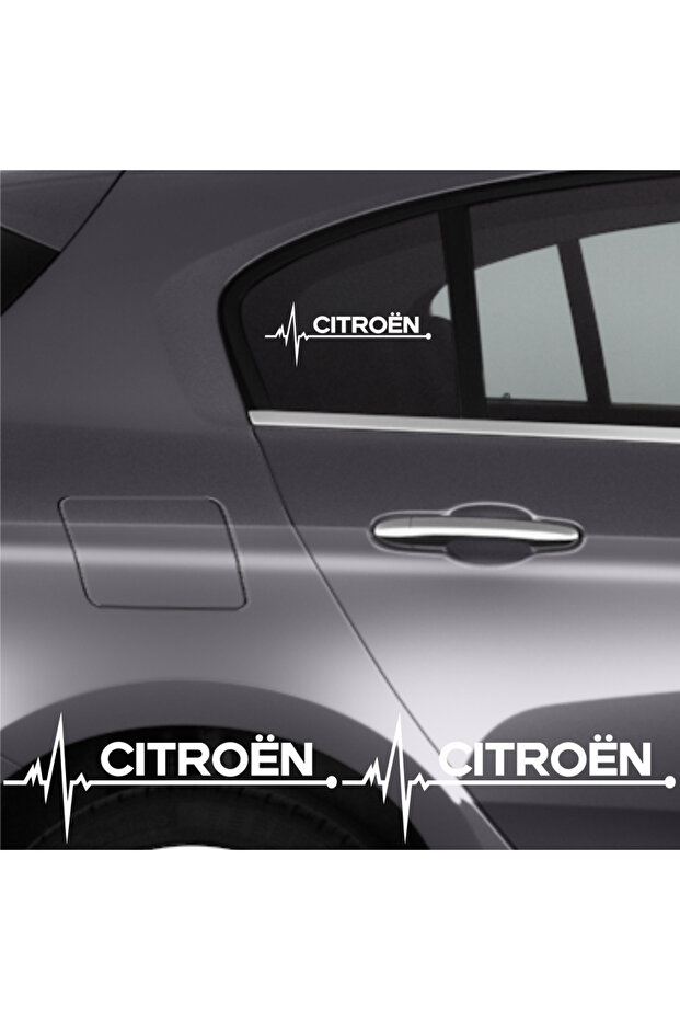 ملصق إيقاع تلقائي متوافق مع Citroen C5 قطعتين 20*9 سم