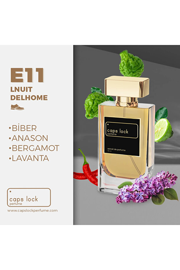 E11 - CAPS LOCK Perfume 55 ml. - 1