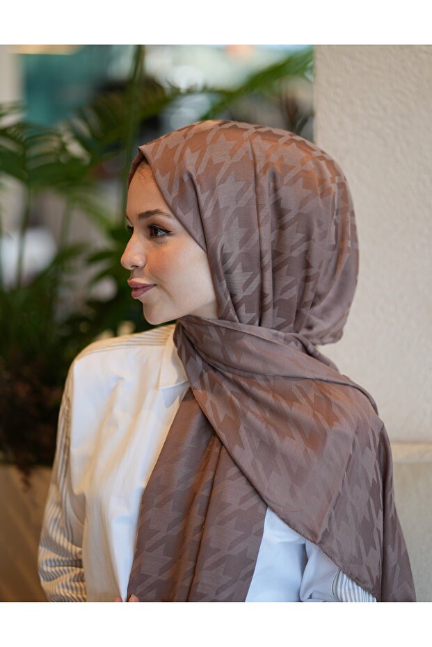 شال جاكار بنمط مخرم - 2