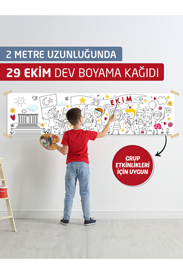 29 Ekim Dev Boyama Kağıdı - 1