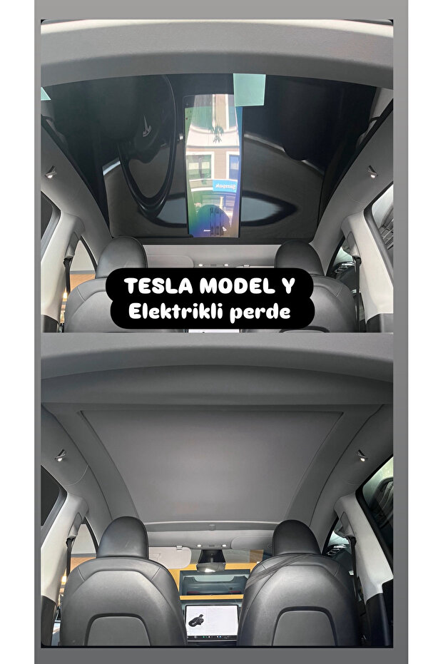Tesla Model Y elektrikli Perde - 1