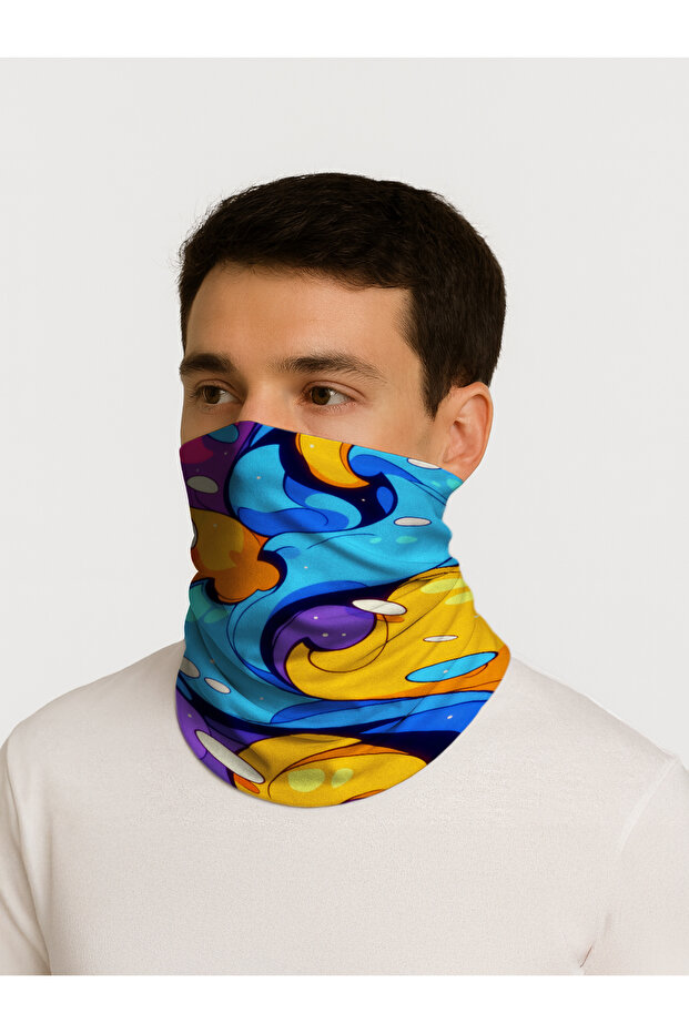 Bubble Boyunluk Bandana Maske Buff buffed - 1
