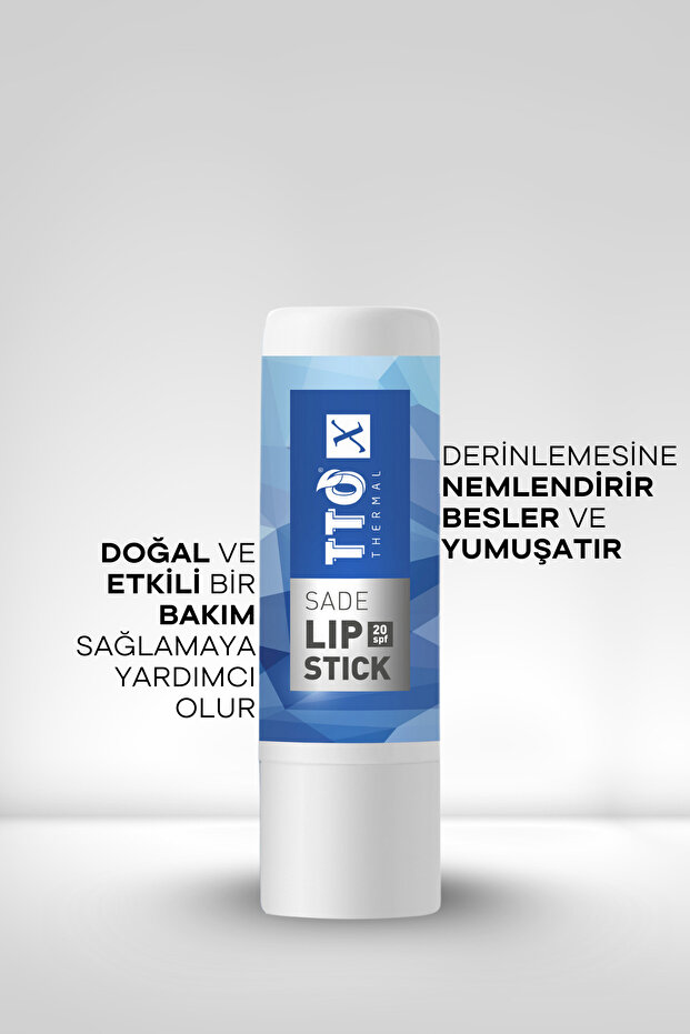 X 20 SPF Korumalı Sade Lipstick - 5