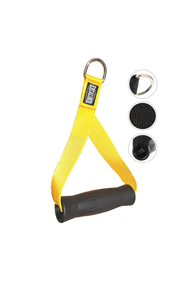 Fitness Elcik Çekiş Aparatı Elciği - Sarı Tek - 3