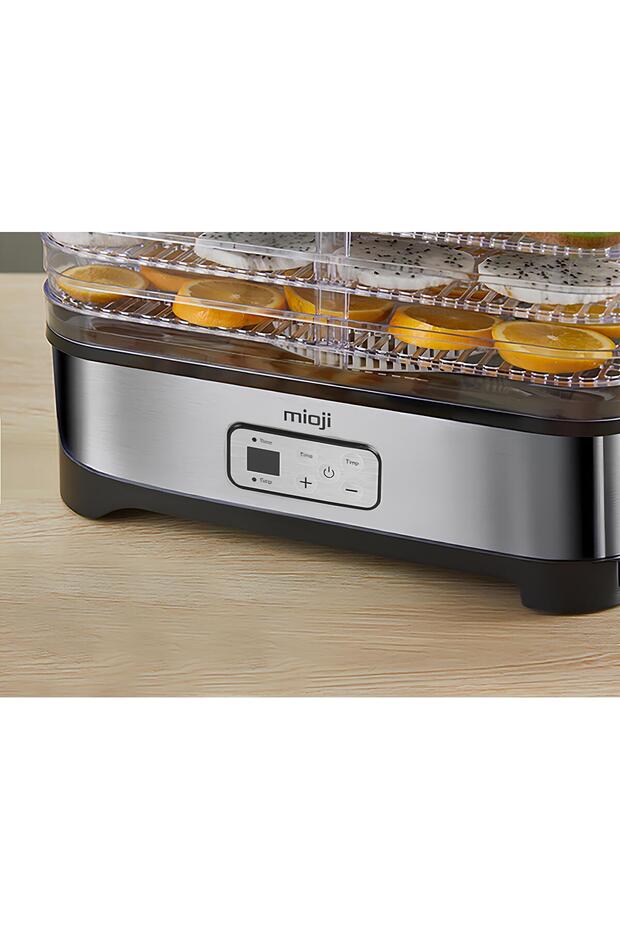 Mio FD5 Ayarlanabilir Sıcaklıklı, 5 Raflı, Meyve, Sebze ve Et Kurutma Makinesi - 4