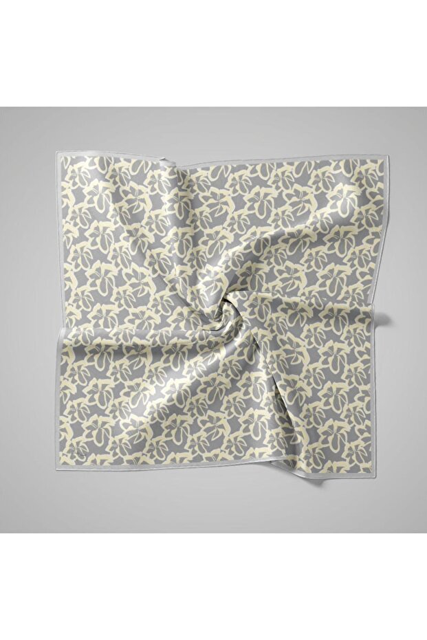 Eșarfă cu model natural - 1