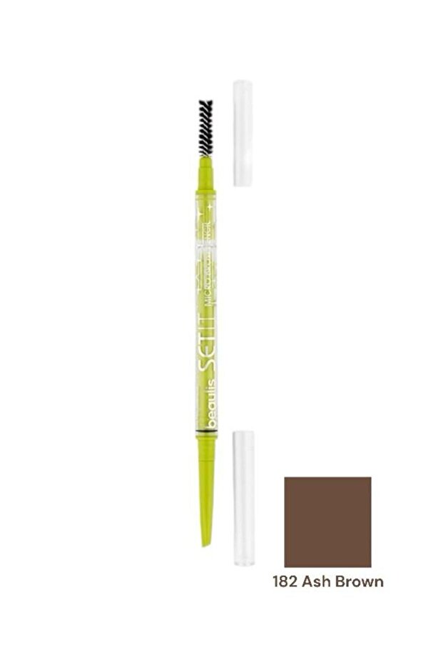 Set It Micro Eyebrow Pencil Micro Brow Pencil (182 Ash Brown) - 1