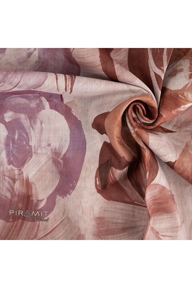 Eșarfă cu model natural - 2