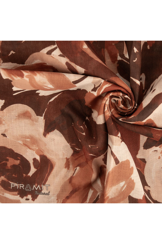 Eșarfă cu model natural - 2