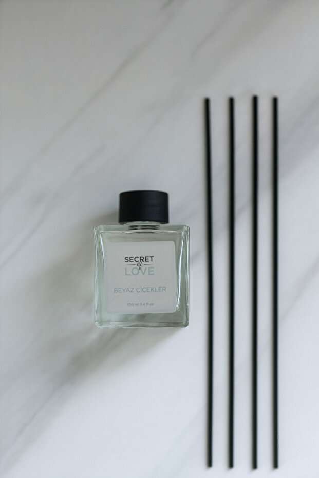 BEYAZ ÇİÇEKLER Çubuklu Oda Kokusu 100 ML - 5