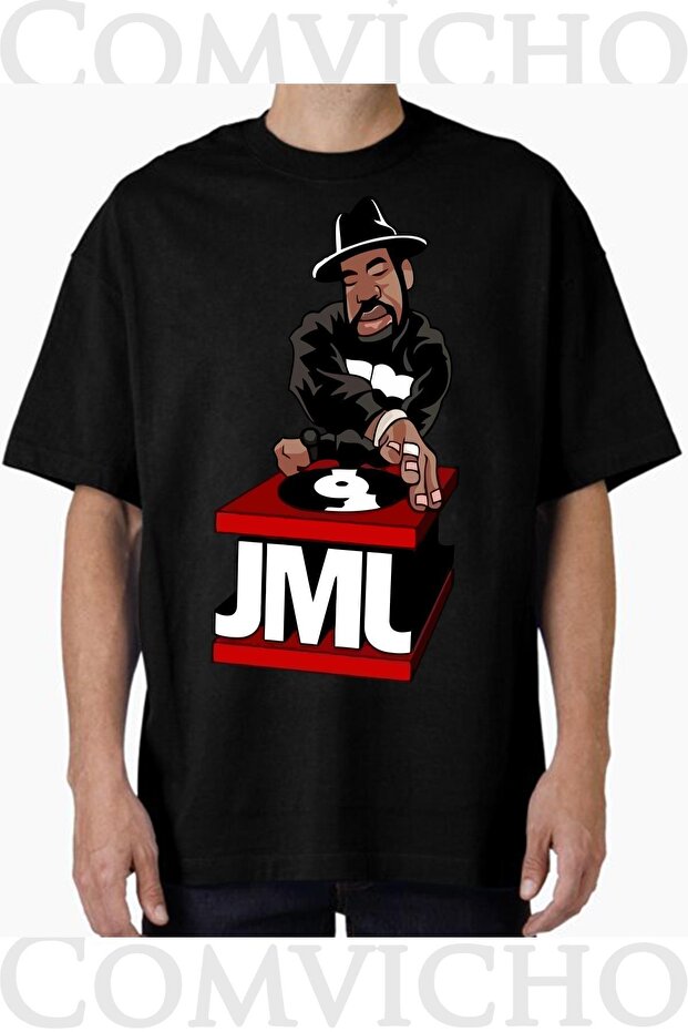 تي شيرت مطبوع بتصميم JML V1 للجنسين