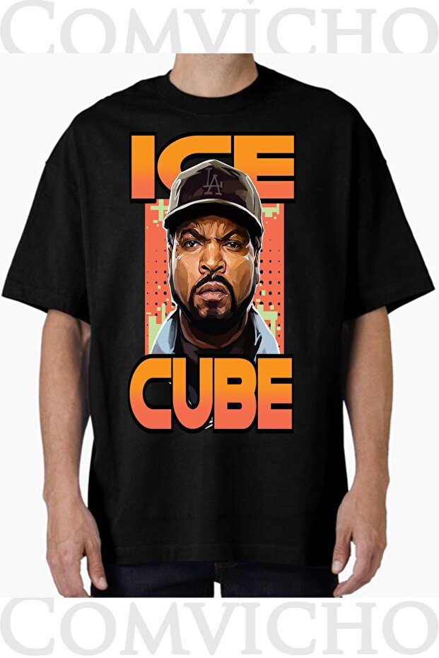 تي شيرت مطبوع بتصميم Ice Cube V6 للجنسين