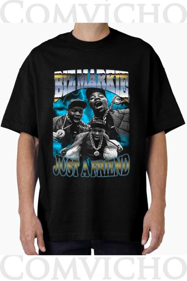Unisex Bız Markie V1 Design Printed Oversize T-Shirt