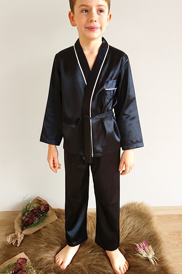 Circumcision Pajamas Men's Satin Pajama Set