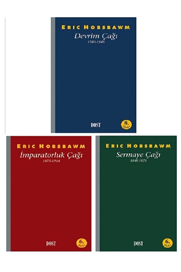 İmparatorluk Çağı - Sermaye Çağı - Devrim Çağı / 3 Kitap Set - Eric Hobsbawm - 1