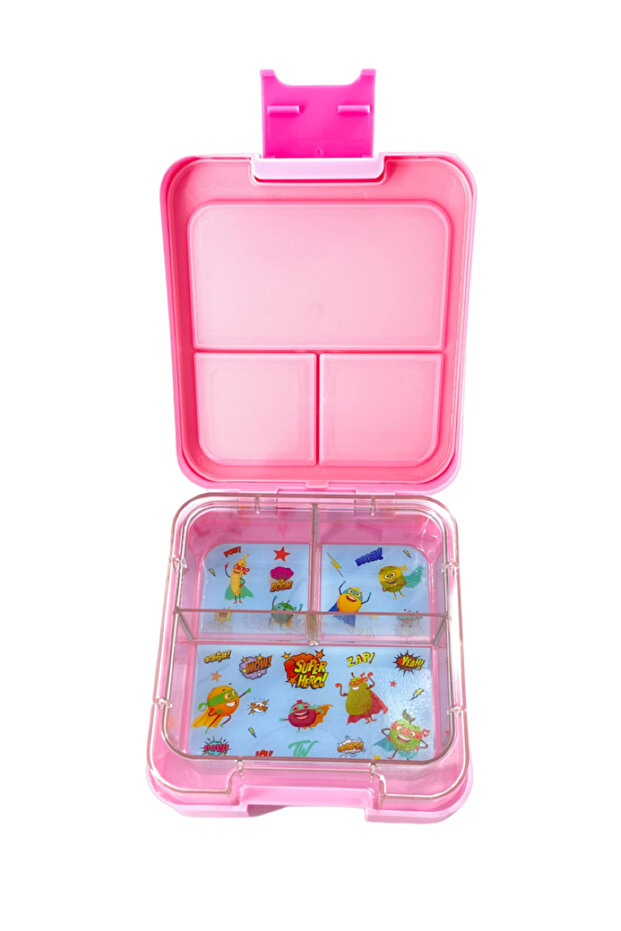 Mini Lunch Box - Pink - 2