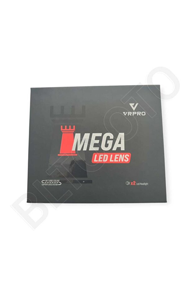 H4 Led Xenon Mega Mercekli 20000 Lümen - 5