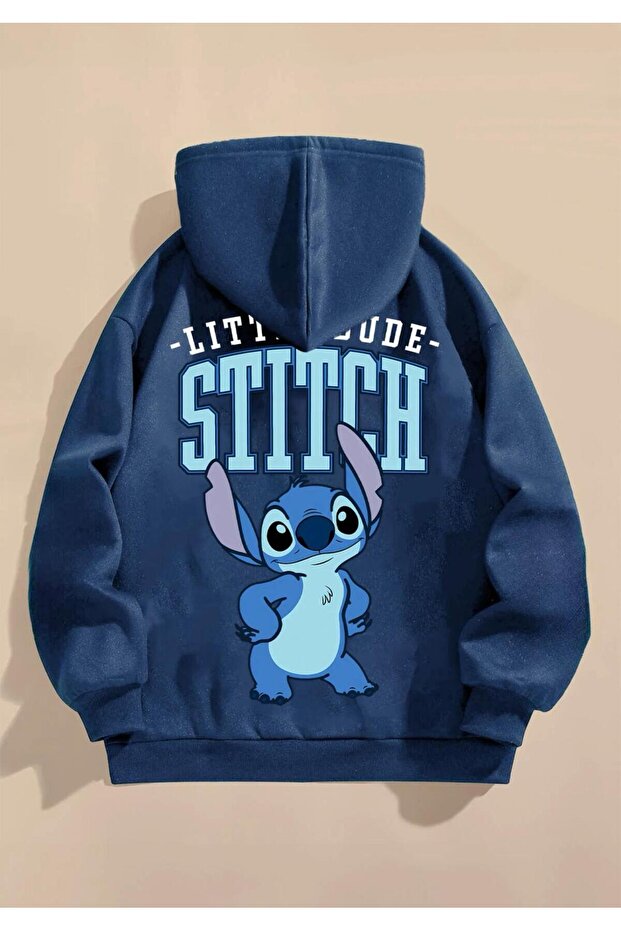 سويت شيرت مطبوع عليه Little Dude Stitch للأطفال