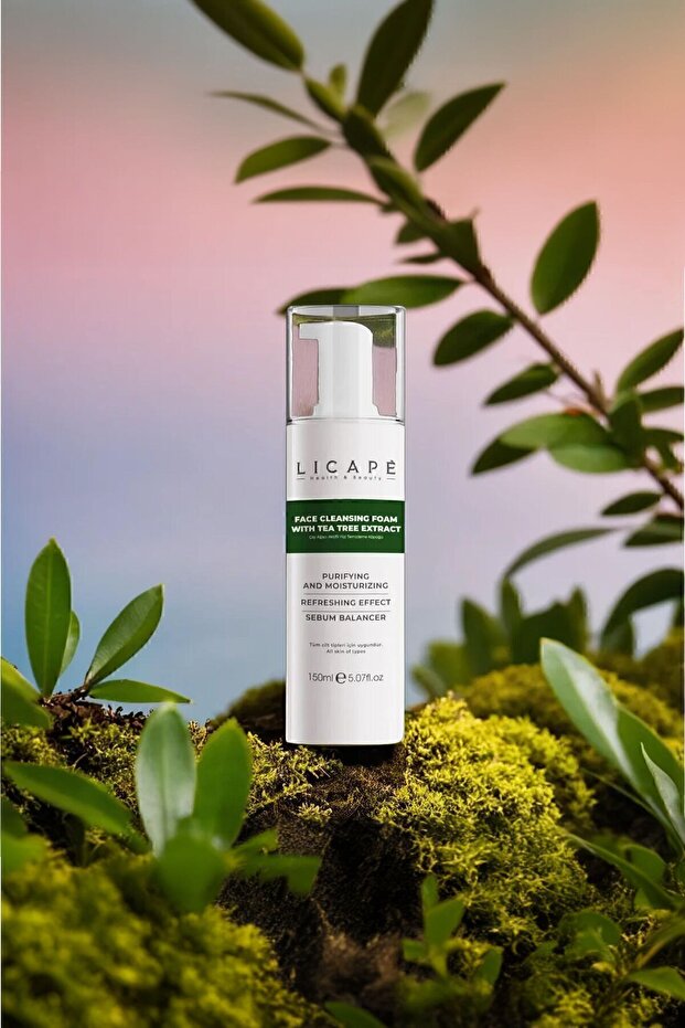Tea Tree Active Facial Cleansing Foam 150ml - 5