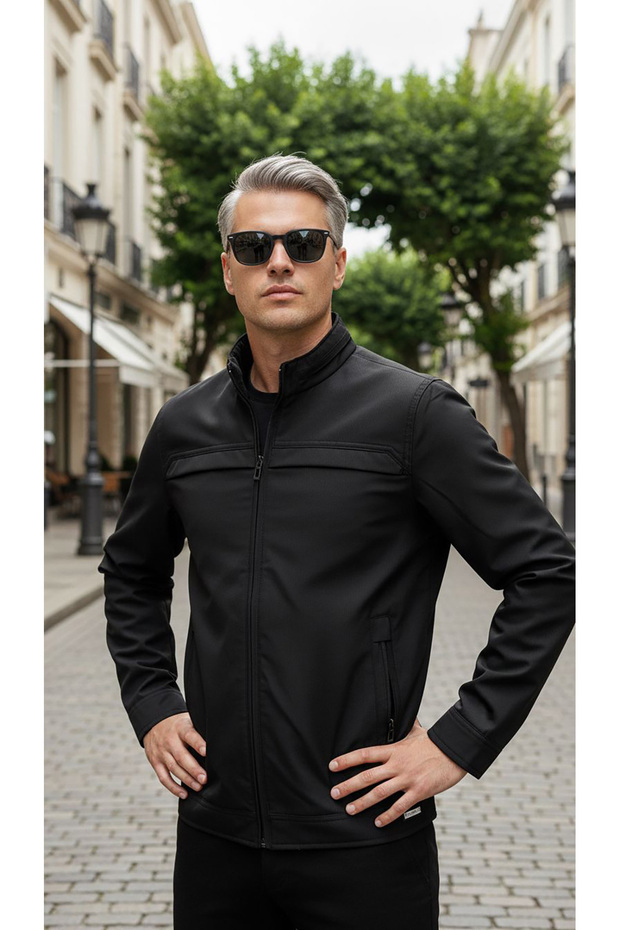 Astarlı mevsimlik mont - 6