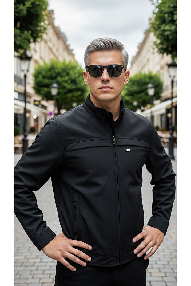 Astarlı mevsimlik mont - 7