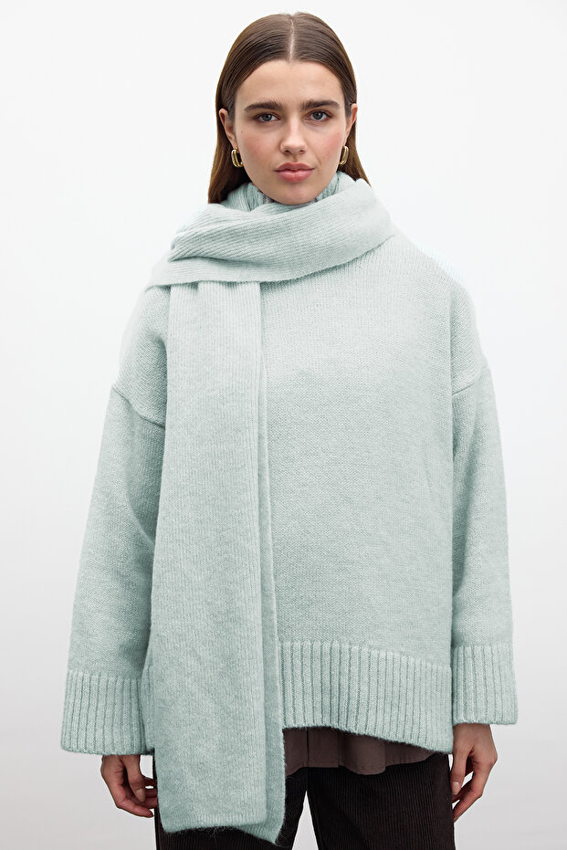 YUMUŞAK ATKI MAVİ - 3