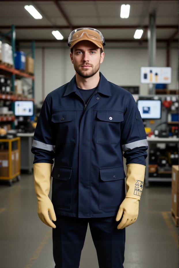 Insulating Electrician Gloves Isg Approved 10Kv Protection Ce Electrician Insulated Insulating Gloves