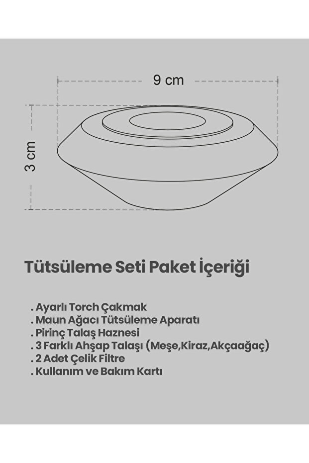 viski tütsüleme seti / kokteyl tütsüleme kiti / 8 parça kahve tütsüleme seti - 9